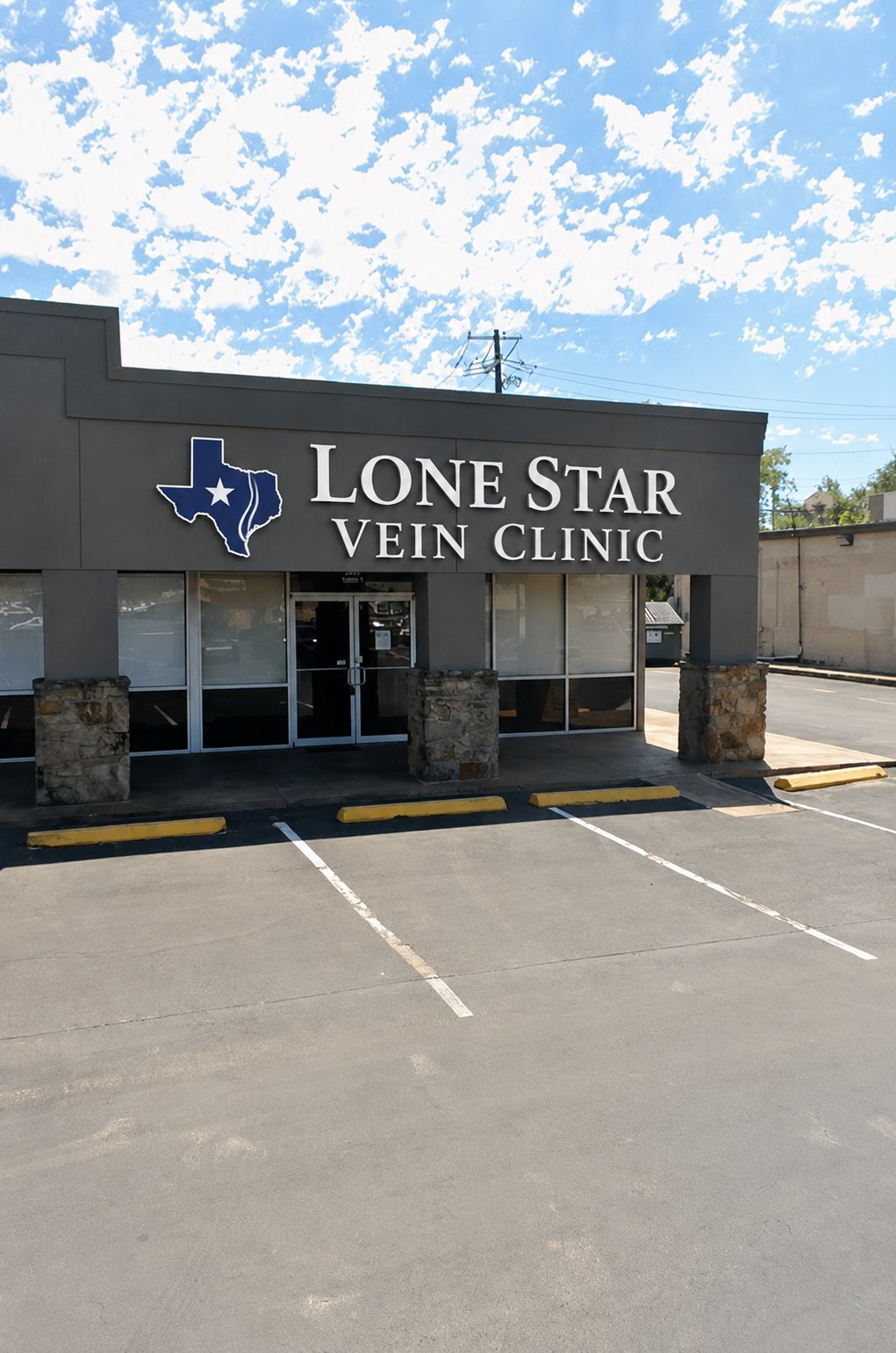 Lone Star Vein Clinic exterior building - 2411 Williams Dr Suite 100 Georgetown TX 78628